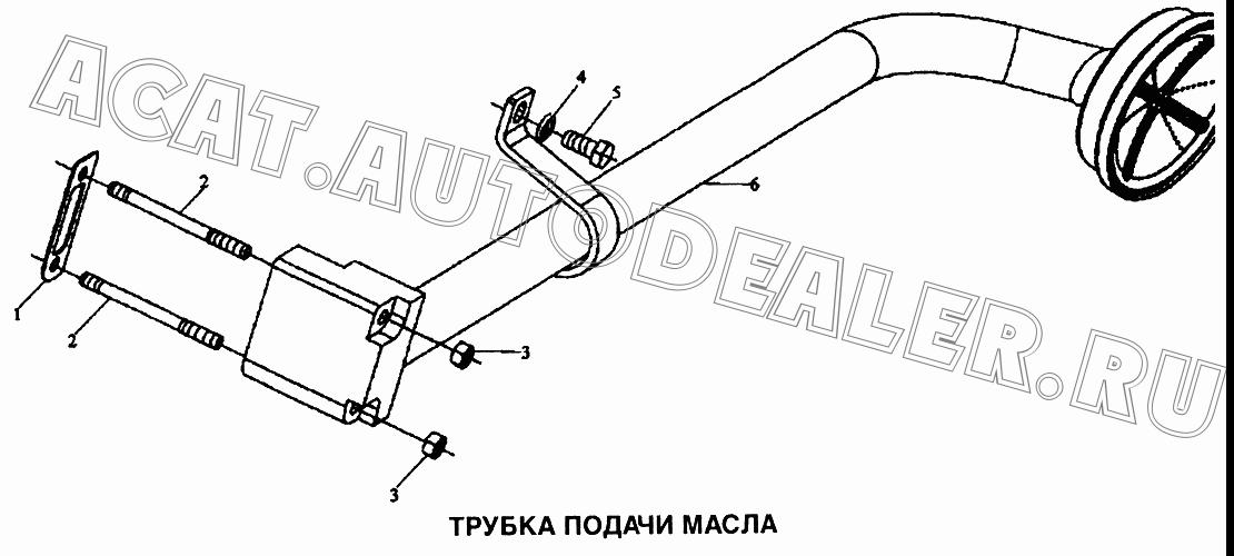 Прокладка M3400-1010150 для Shaanxi самосвал