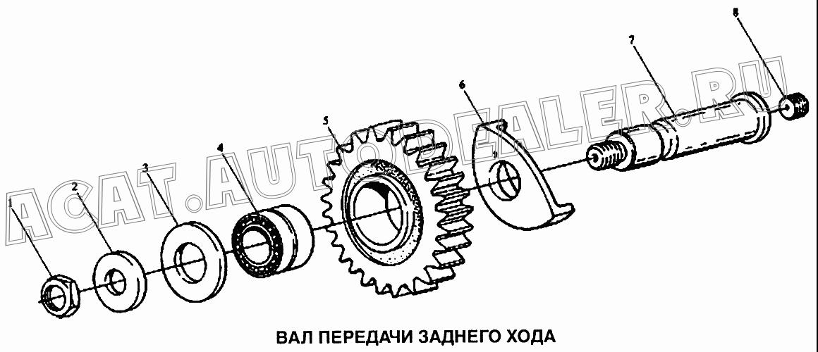 Подшипник шариковый 14287 для Shaanxi самосвал