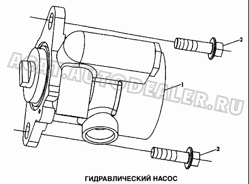 Гидравлический насос L3000-3407010 для Shaanxi самосвал