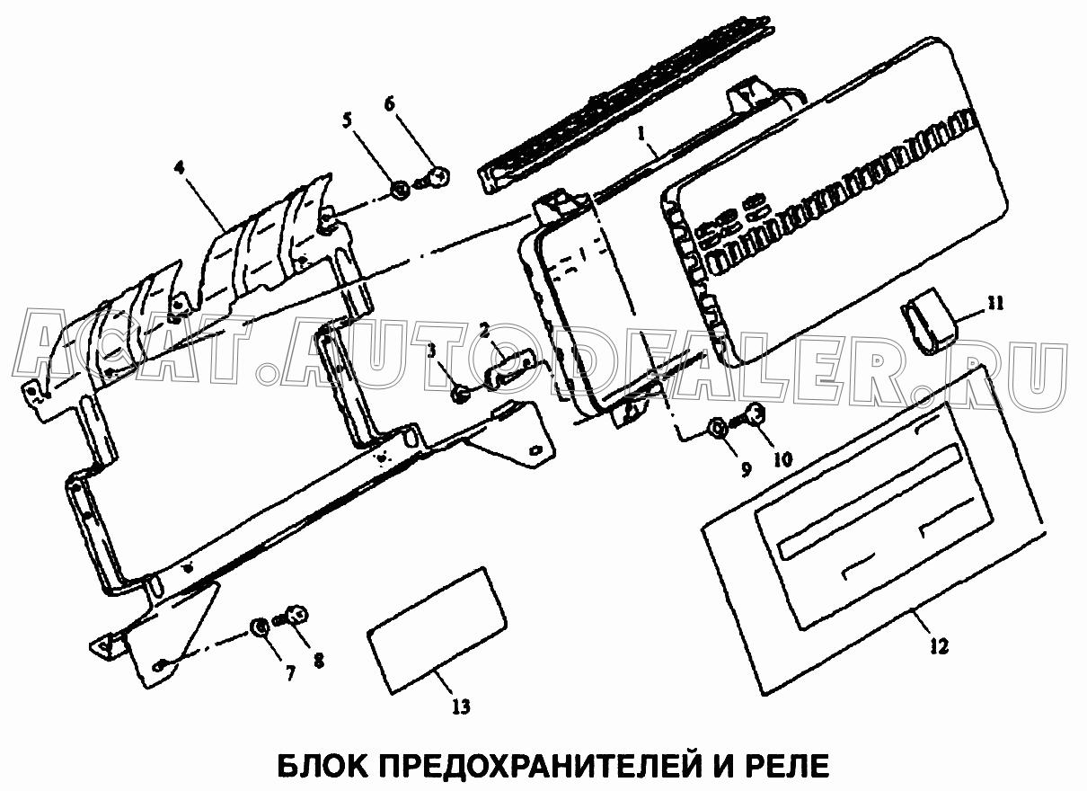 Панель DZ9100586100 для Shaanxi самосвал