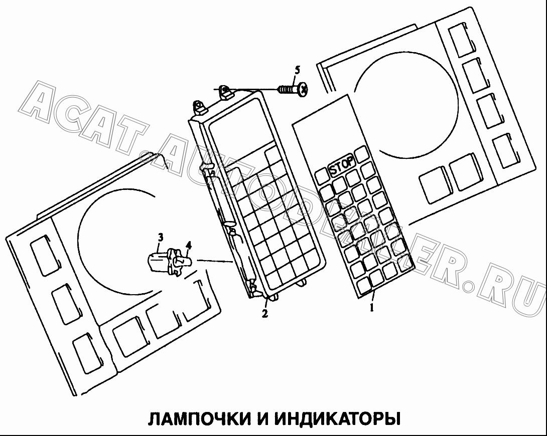 Панель индикаторов 82.25229.0065 для Shaanxi самосвал