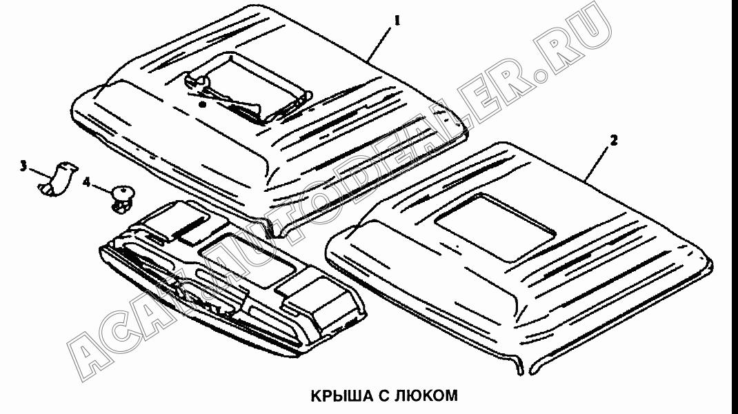 Верхняя панель 81.62910.2368 для Shaanxi самосвал