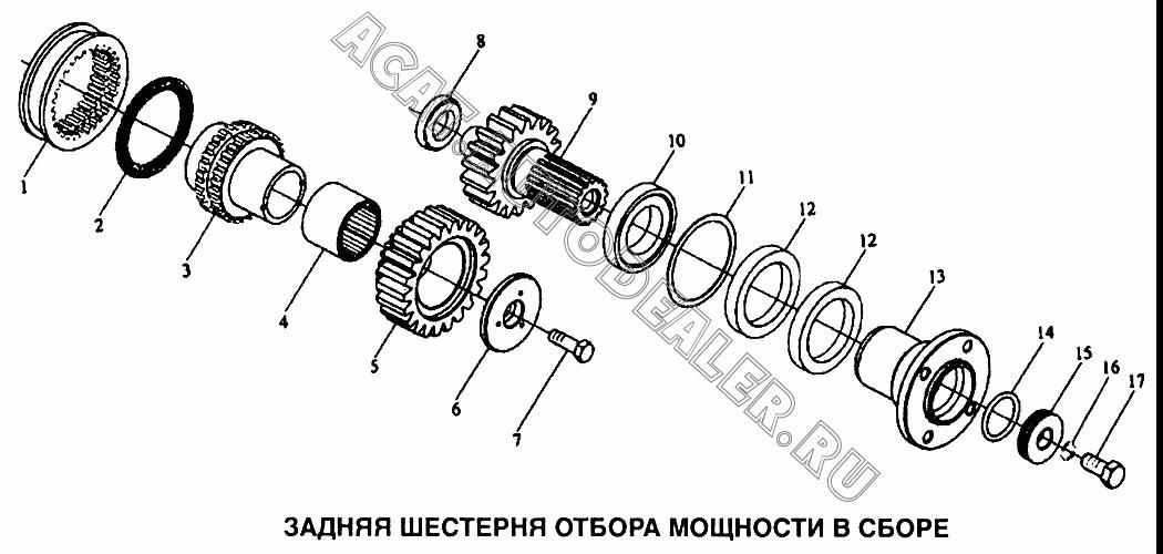 Муфта QH50-4211302 для Shaanxi самосвал