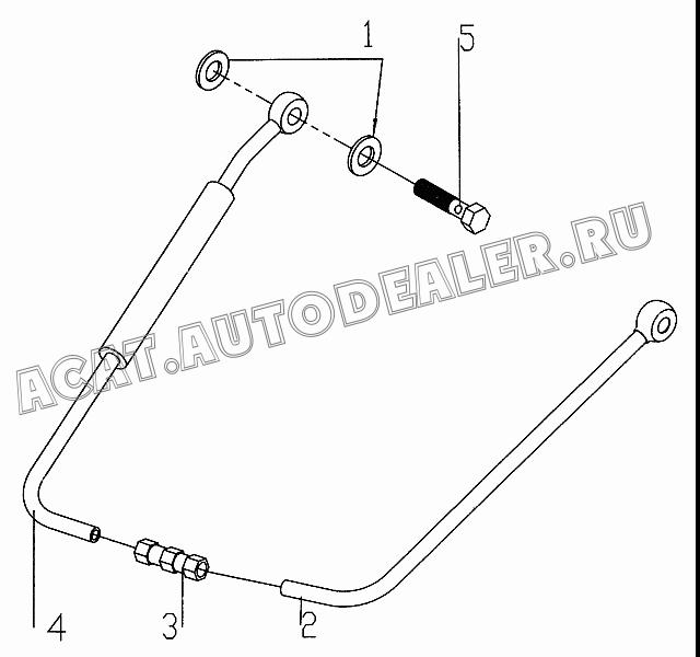 Уплотнительное кольцо 13023358 для Deutz 226B