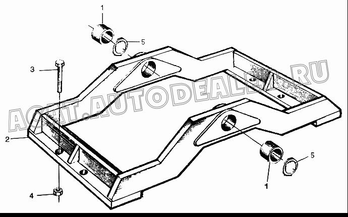 Втулка качающегося каркаса Z0104315002 для Xiamen XZ636