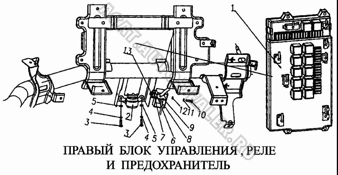 Howo предохранители