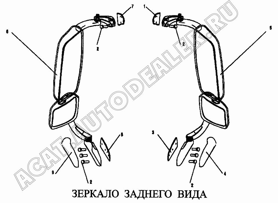 Резиновый блок WG1642770001-1 для CNHTC Sinotruk Howo