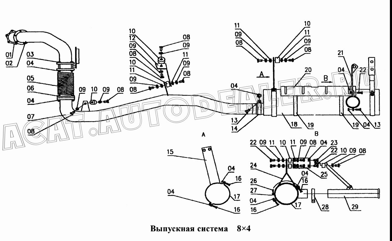 Хомут WG9112540113 для CNHTC Sinotruk Hania