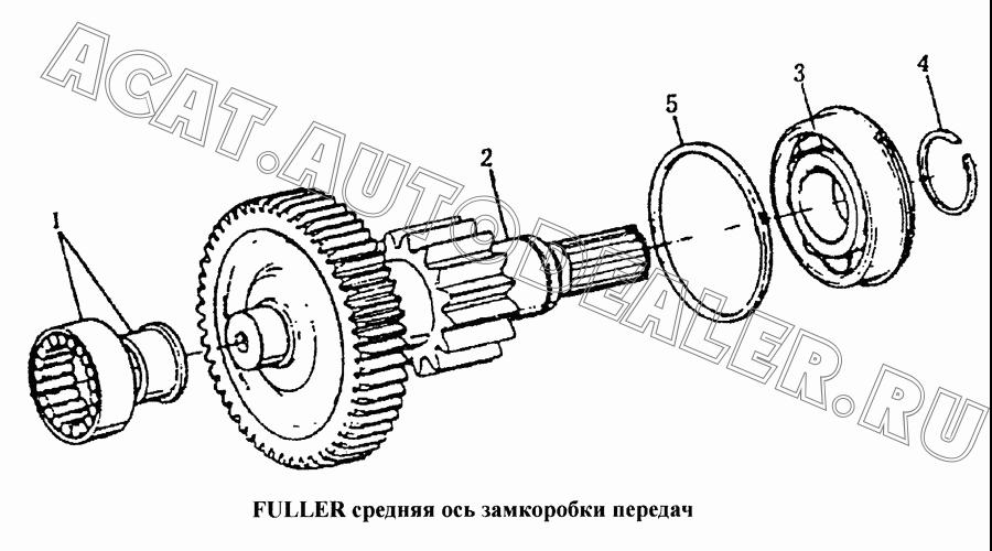 Стопорное кольцо (подшипника) C01020 для CNHTC Sinotruk Hania