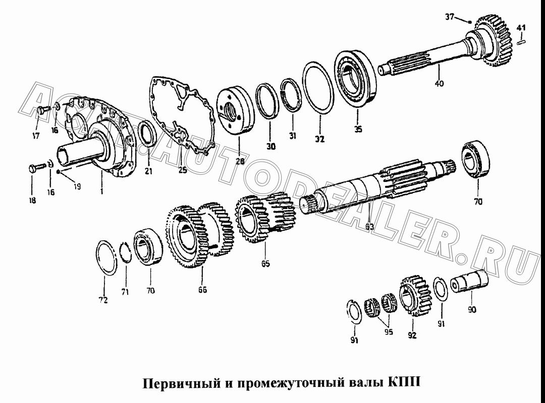 Передняя торцевая крышка 1269302159 для CNHTC Sinotruk Hania