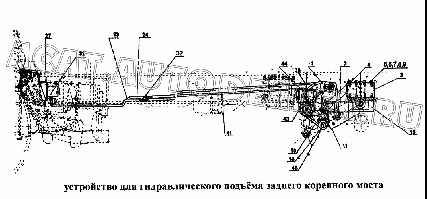 Маслопровод (2) NZ9525730183 для CNHTC Sinotruk Hania