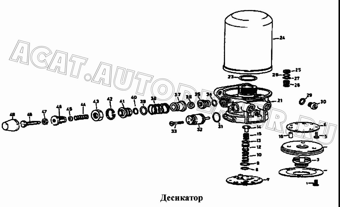 Нижнее основание корпуса SAD-3588101A для CNHTC Sinotruk Hania