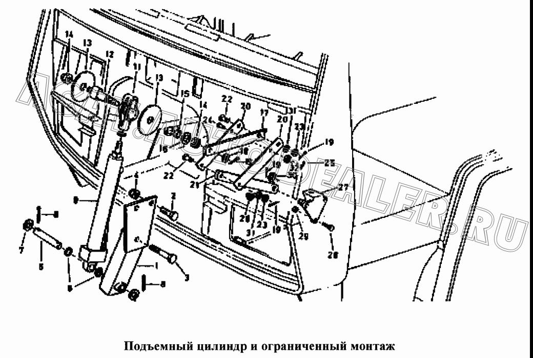 На пребываниях NZ9525820050 для CNHTC Sinotruk Hania