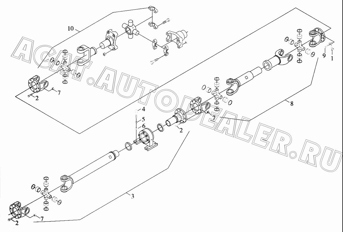 Пластинка 9F20-250001 для Foton FL958G