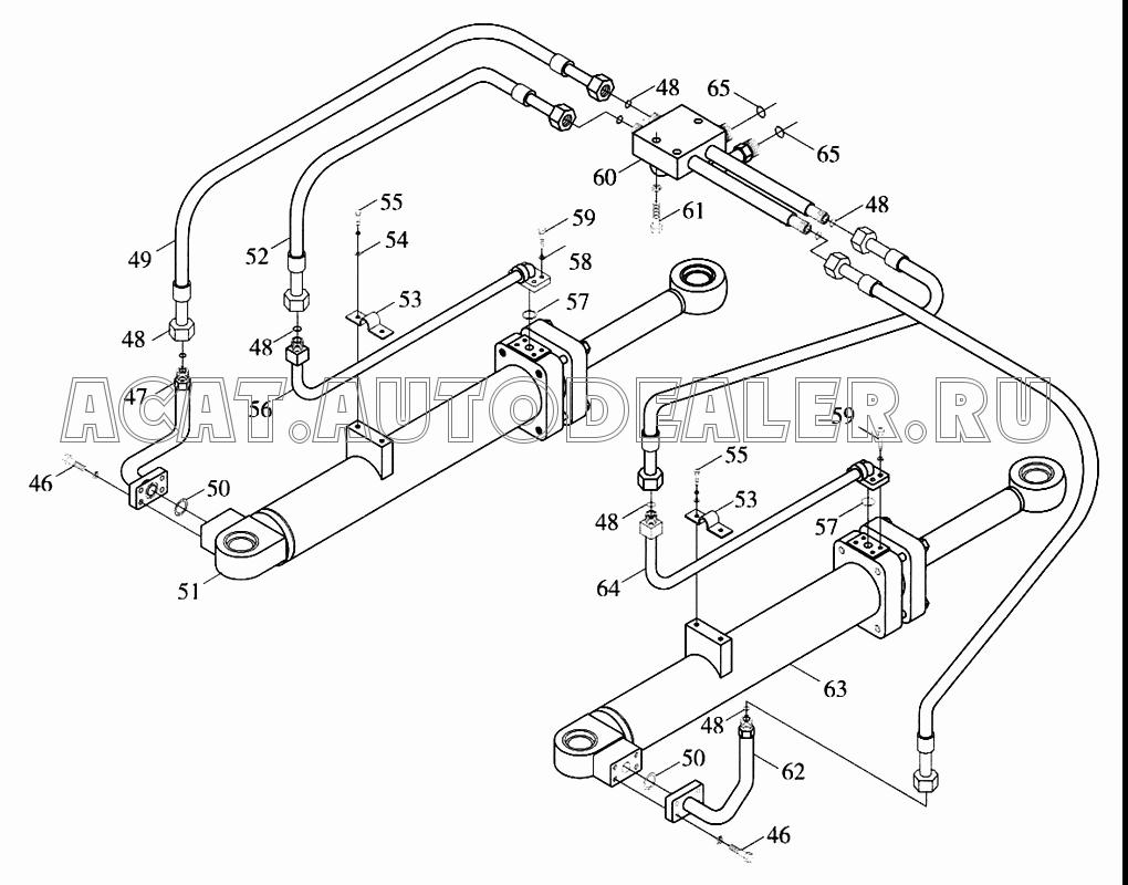 Шланг 9F20-546000 для Foton FL958G