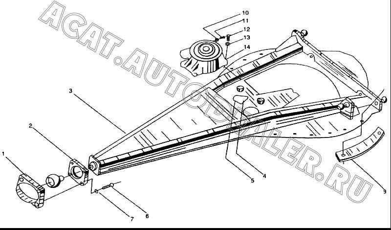 Крышка PY180G.12-9 для XCMG GR165