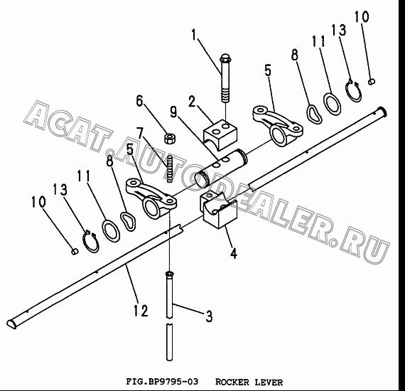 CLAMP CU3901693 для Cummins 6CT 8.3