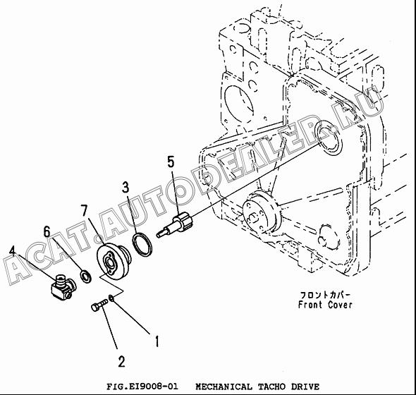 SEAL CU3903475 для Cummins 6CT 8.3