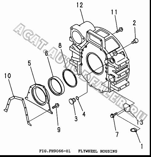 CLIP CU3928989 для Cummins 6CT 8.3