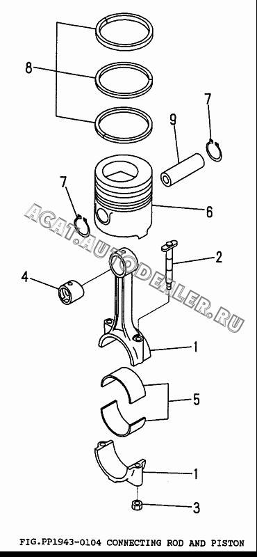 BEARING CU3901430 для Cummins 6CT 8.3