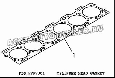 GASKET CU3928168 для Cummins 6CT 8.3