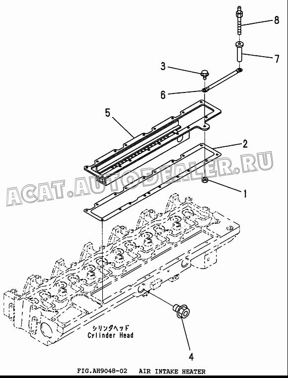 CABLE, EARTH CU3928702 для Cummins 6CT 8.3