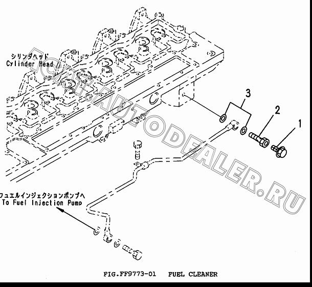 CONNECTOR ASS'Y CU3905850 для Cummins 6CT 8.3