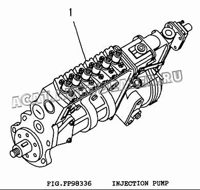 PUMP ASS'Y, INJECTION CU39349B3 для Cummins 6CT 8.3