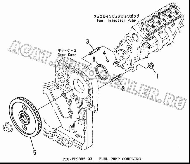 GEAR CU3931379 для Cummins 6CT 8.3