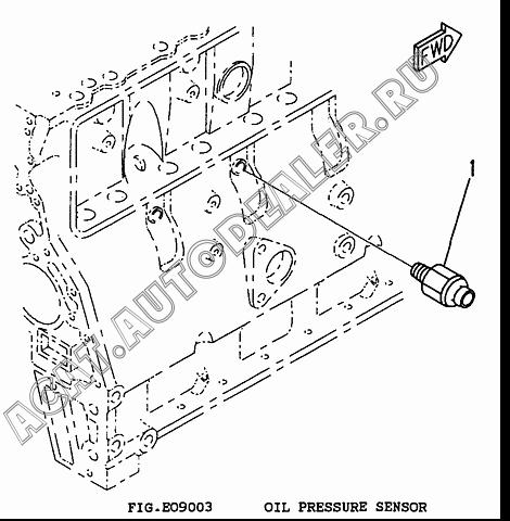 SENSOR, OIL PRESSURE CU3056344 для Cummins 6CT 8.3