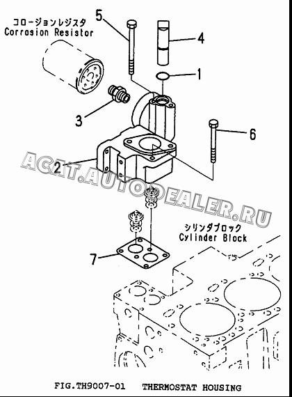 O-RING CU3B1BBB5 для Cummins 6CT 8.3