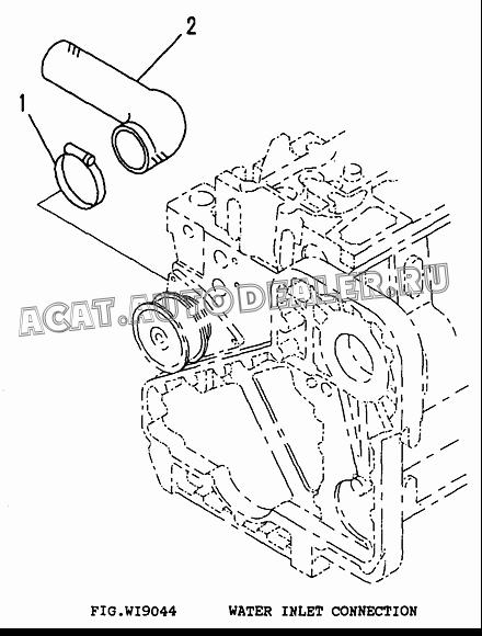 CLAMP CU3918521 для Cummins 6CT 8.3