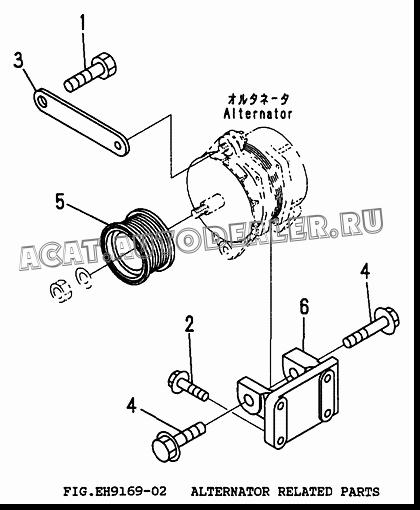 BRACE CU3915872 для Cummins 6CT 8.3