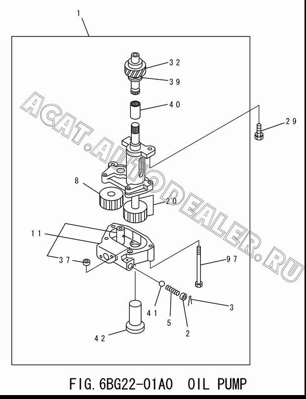 BALL 5-09843-003-0 для Isuzu 6BG1-1-T