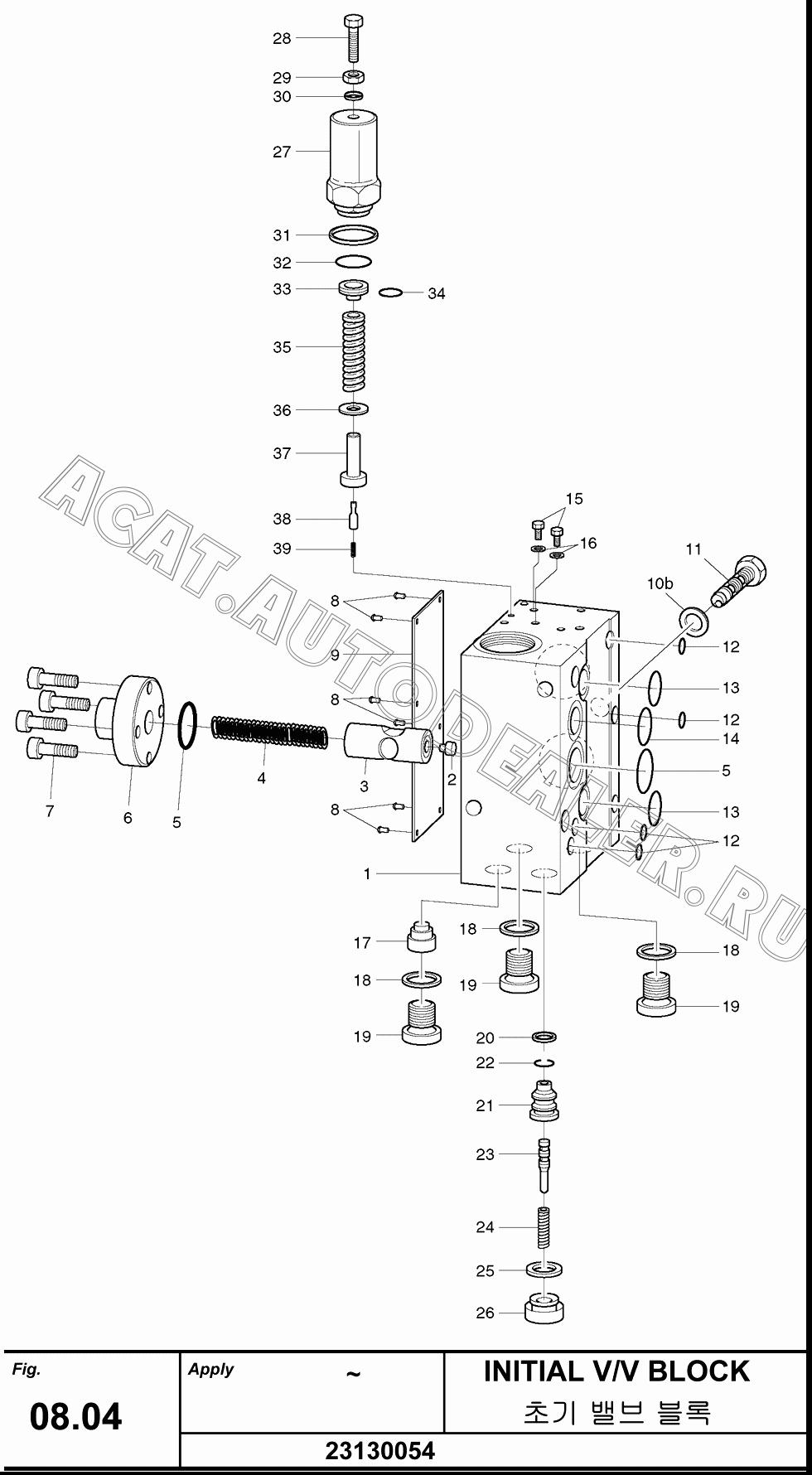 PRESSURE FIX RING 2mm 23130030.47 для Hanwoo HCP40.15X