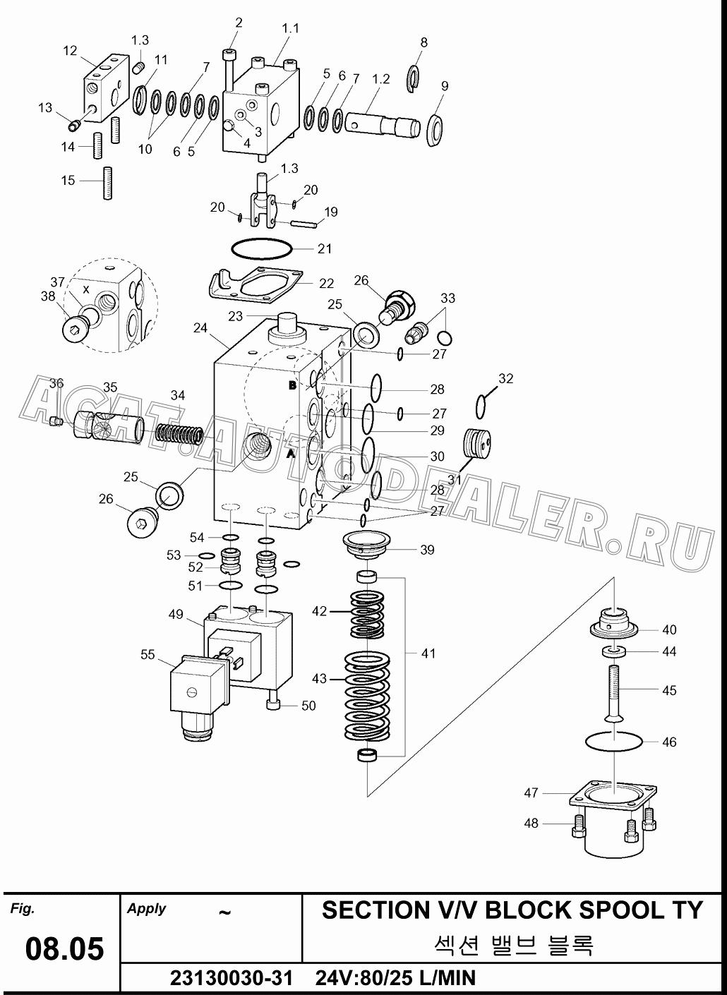 CLOSE RING A4X8X1 DIN7603-Cu 23130030.61 для Hanwoo HCP40.15X