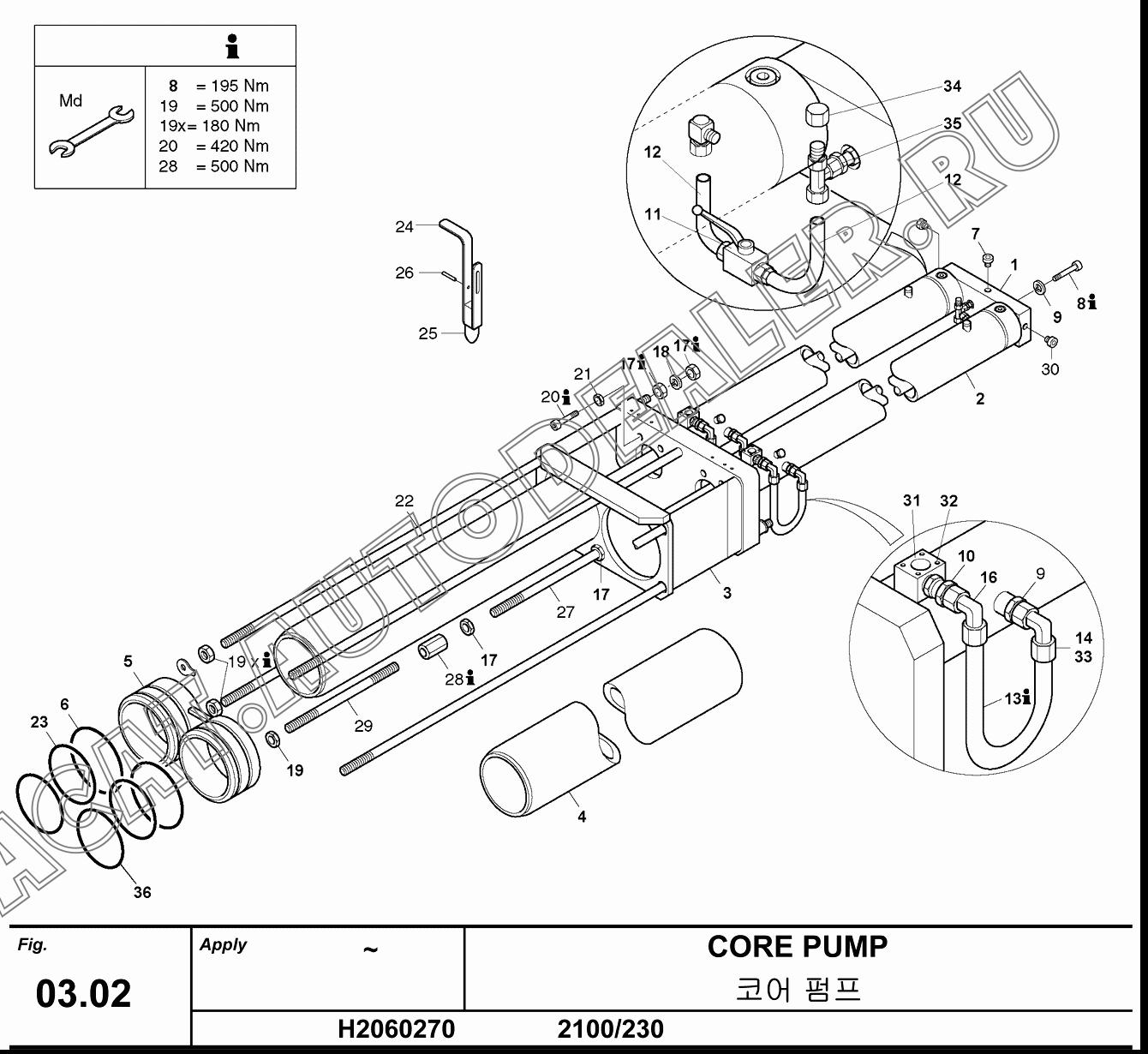 CONNECTING PLATE 22430071 для Hanwoo HCP40.15X