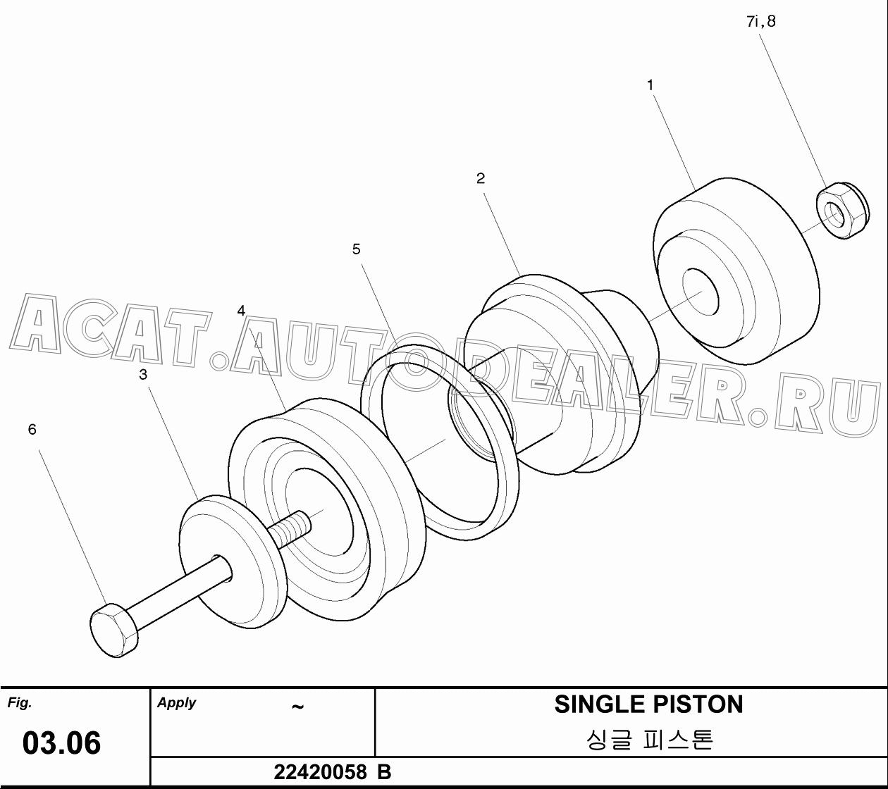 COUPLING 22430059 для Hanwoo HCP40.15X