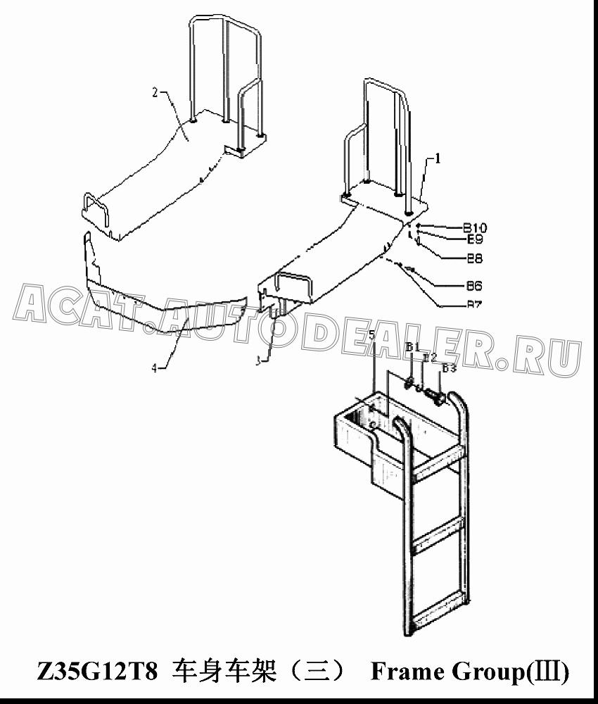 Left Plate Assembly Z35G1207T4 для ChengGong CG935G