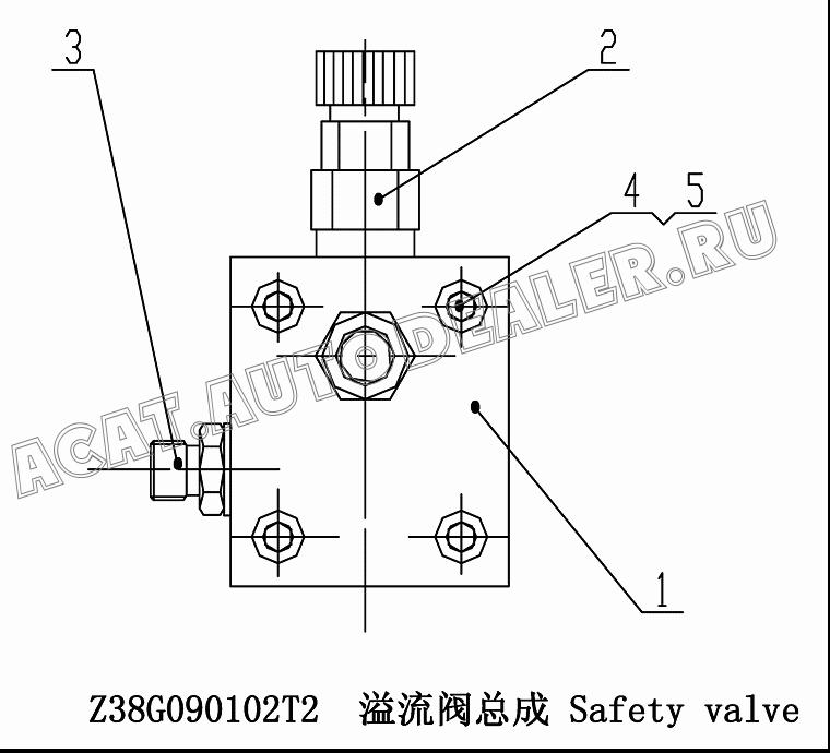 Valve body P165.40.11-2 для ChengGong CG938H