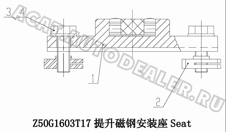 Seat Z35A160201B для ChengGong CG938H