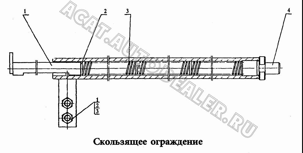 Суппорт 0T07139 для HBXG SD7