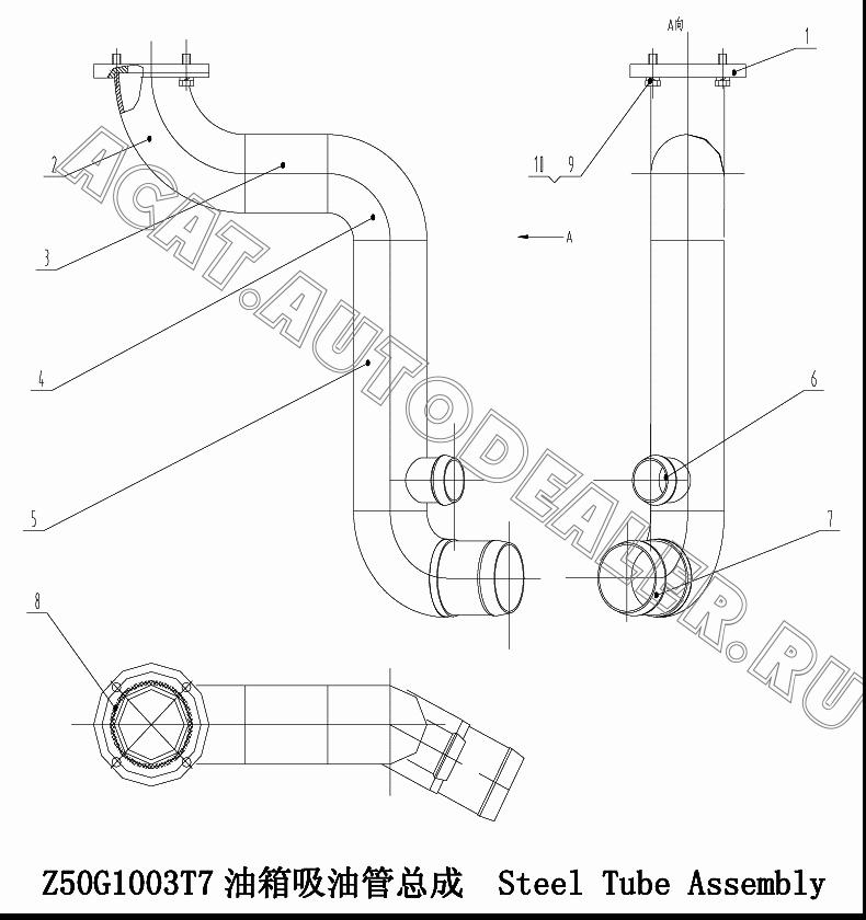 Flange Z50G100300001T7 для ChengGong CG958G