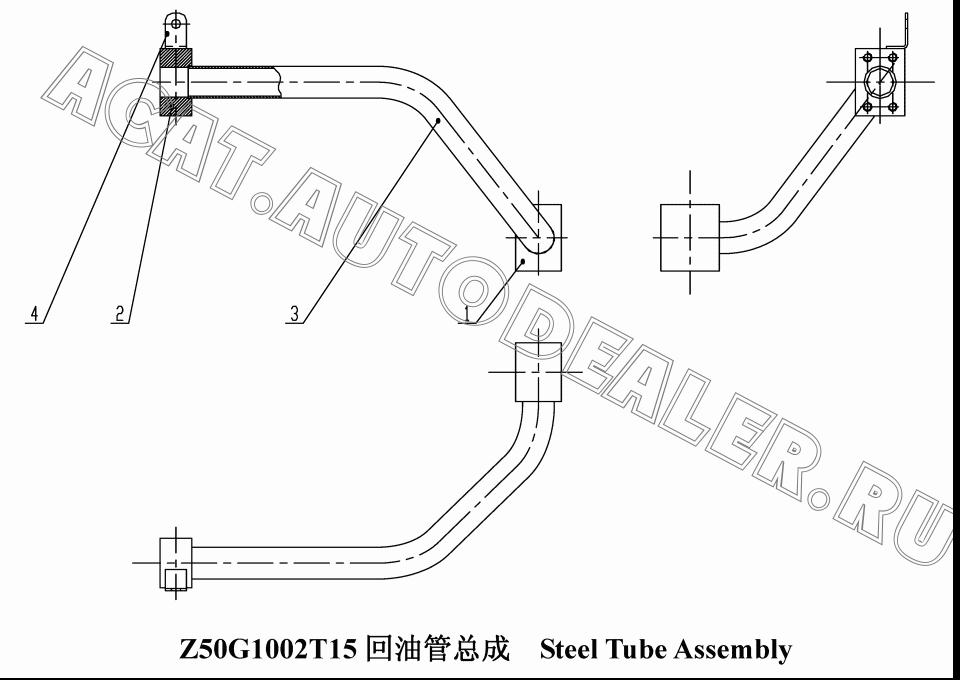 Flange Z50G100200001T15 для ChengGong CG958H