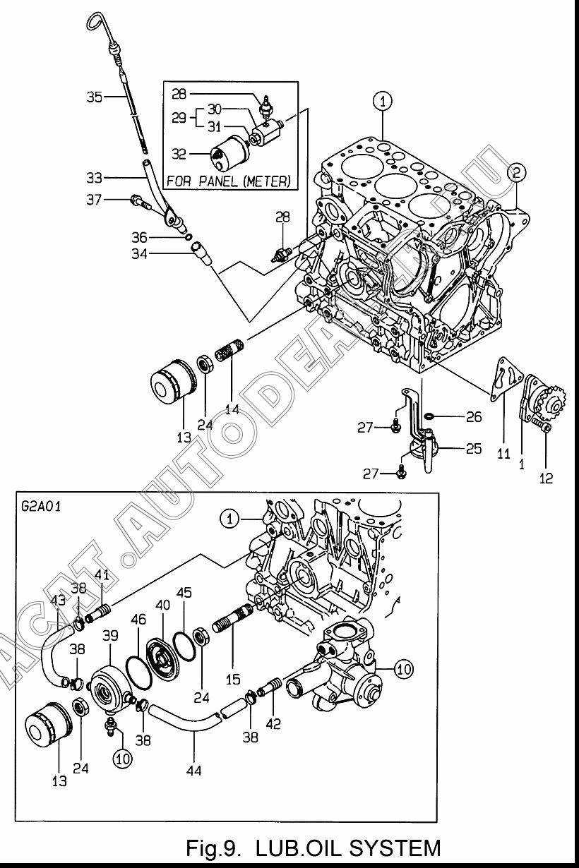 PUMP В сборе, LUB. OIL 119260-32000 для Yanmar 3TNE68