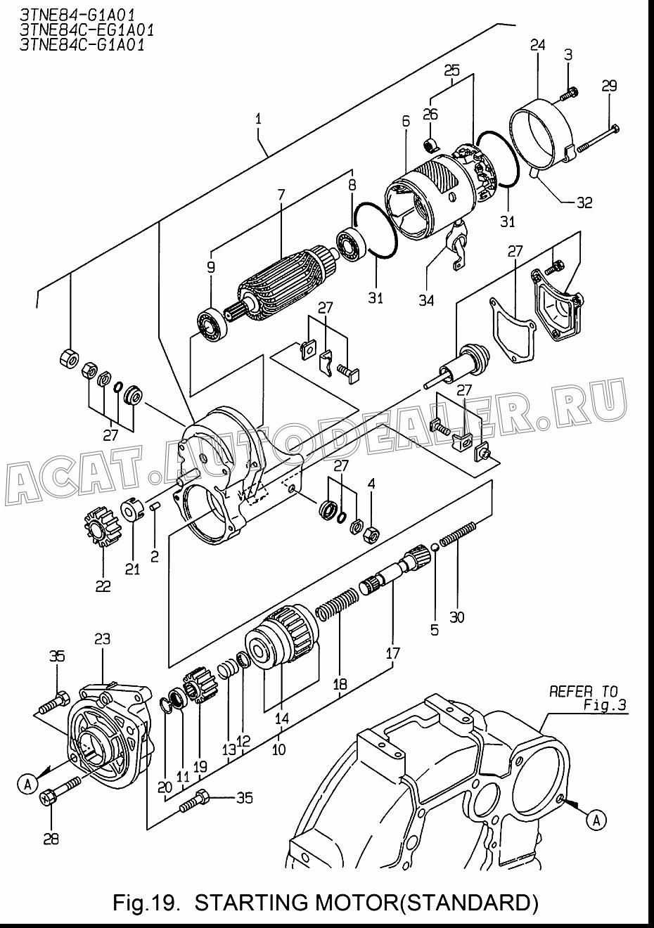 BALL X9491200240 для Yanmar 3TNE84