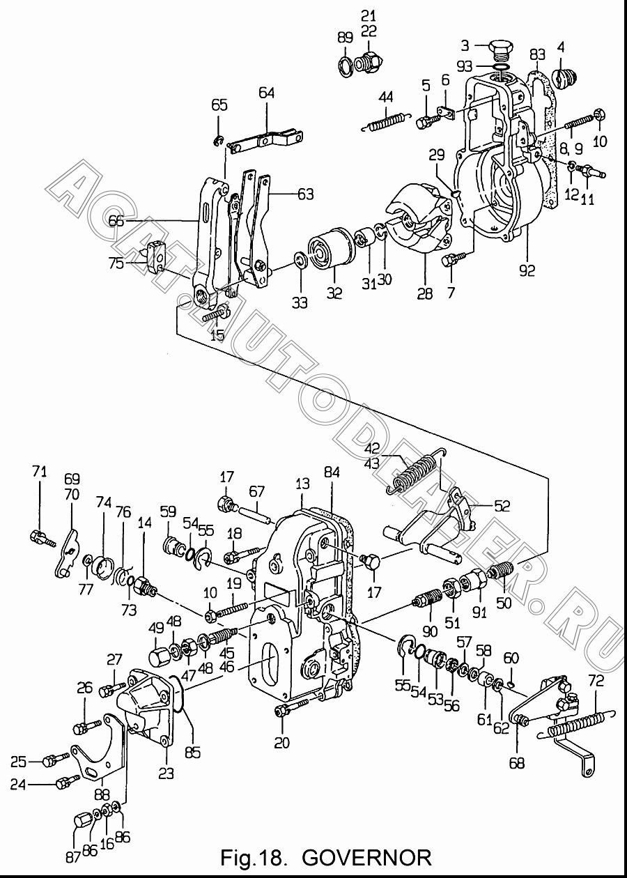 LIMITER X1554045120 для Yanmar 4TNE94