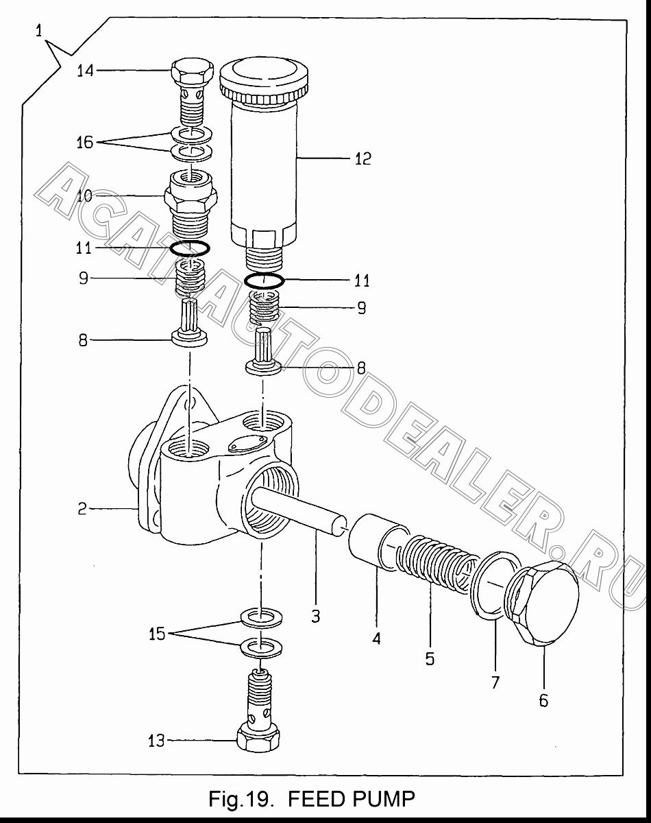 ADAPTER X1521180900 для Yanmar 4TNE94