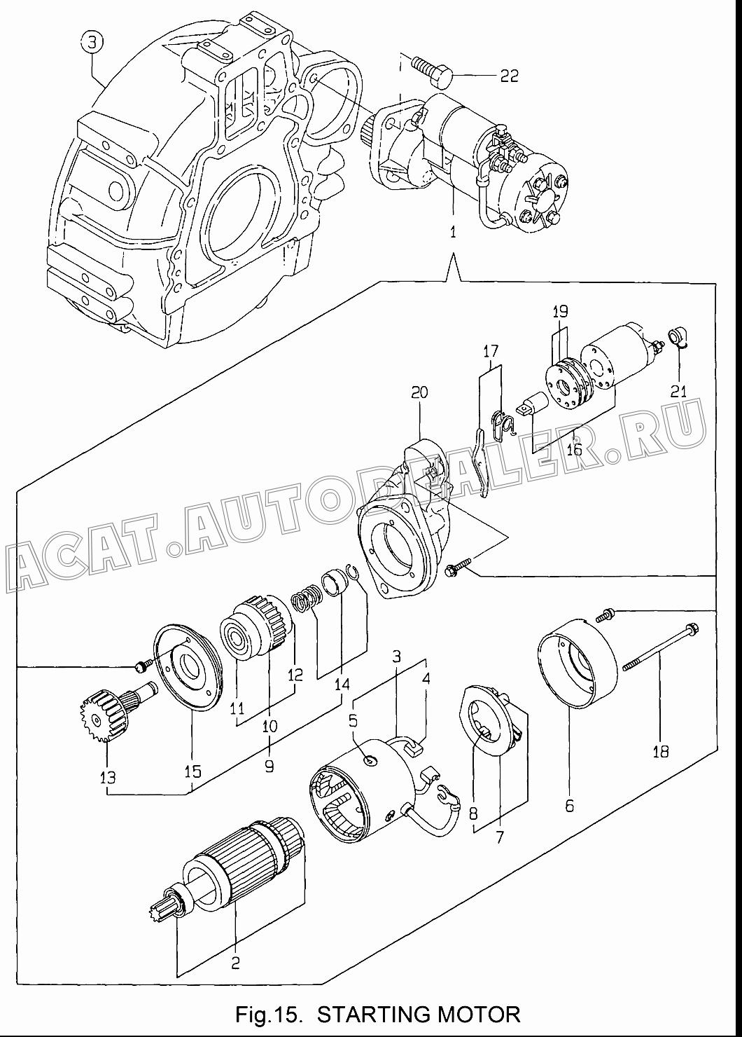 ARMATURE В сборе 129900-77400 для Yanmar 4TNE94