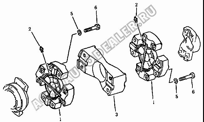 Bearing support 16Y-12-00100 для Shantui SD13